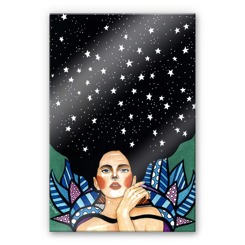 Acrylglasbild Hülya - Es gibt kein Morgen 