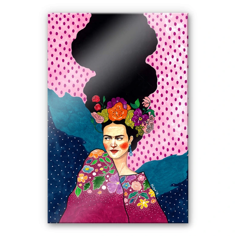 Acrylglasbild Hülya - Frida 