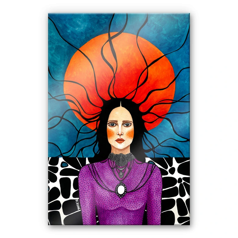 Acrylglasbild Hülya - Stilles Geschehen 