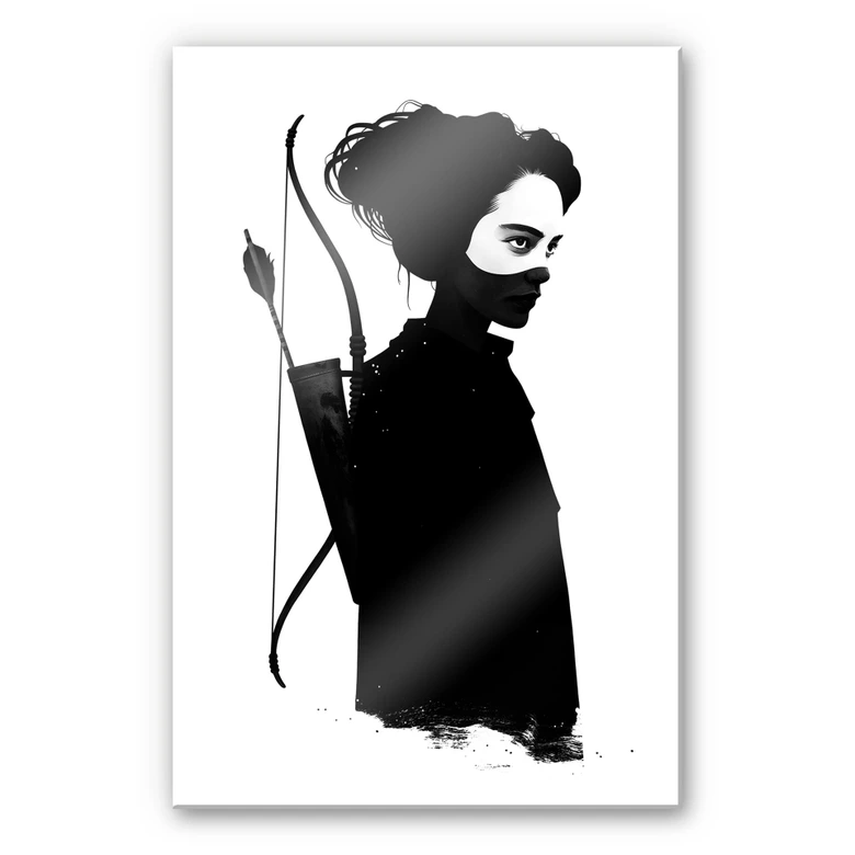 Acrylglasbild Ireland - Four of Hearts 