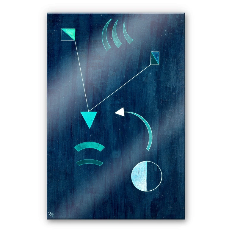 Akrylbillede Kandinsky - Der 