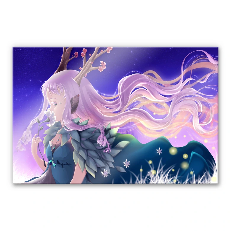 Acrylglasbild La Doll Blanche - Lumi - 60x40 cm 