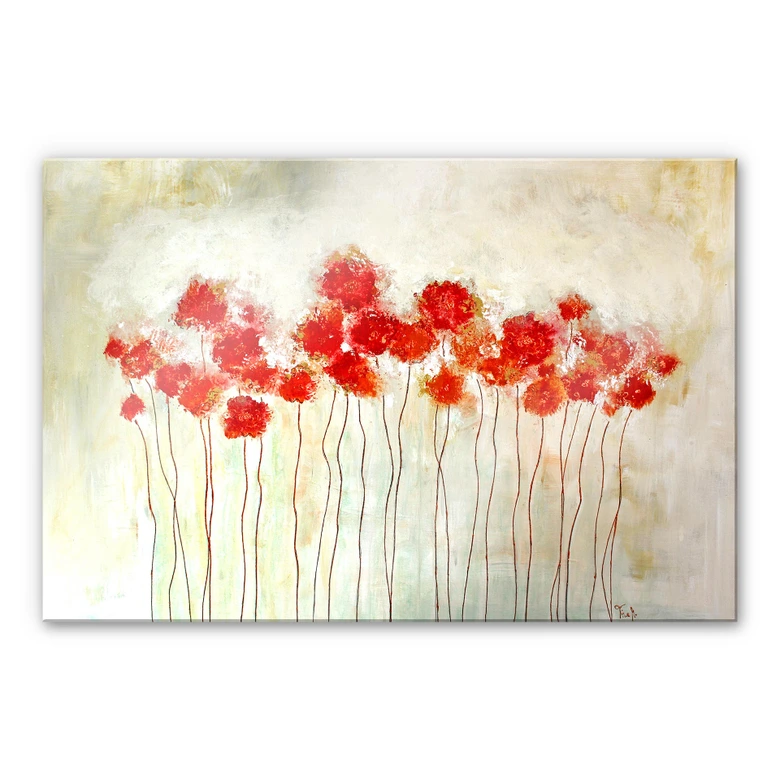 Acrylglasbild Melz - Flowers 