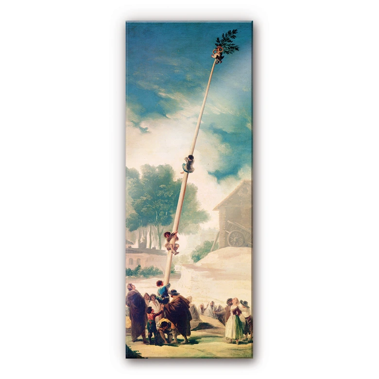 Acrylglasbild de Goya - Der Maibaum - Panorama 