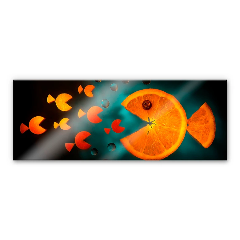 Acrylglasbild Ianeva - Sweet Carrot - Panorama 