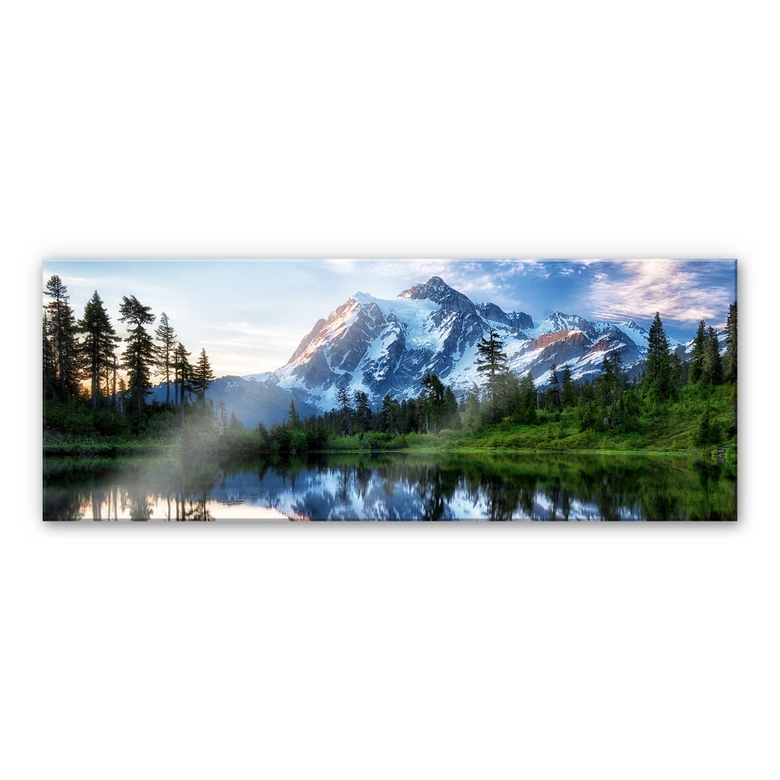 Akrylbillede Papp - Mountain Wilderness 