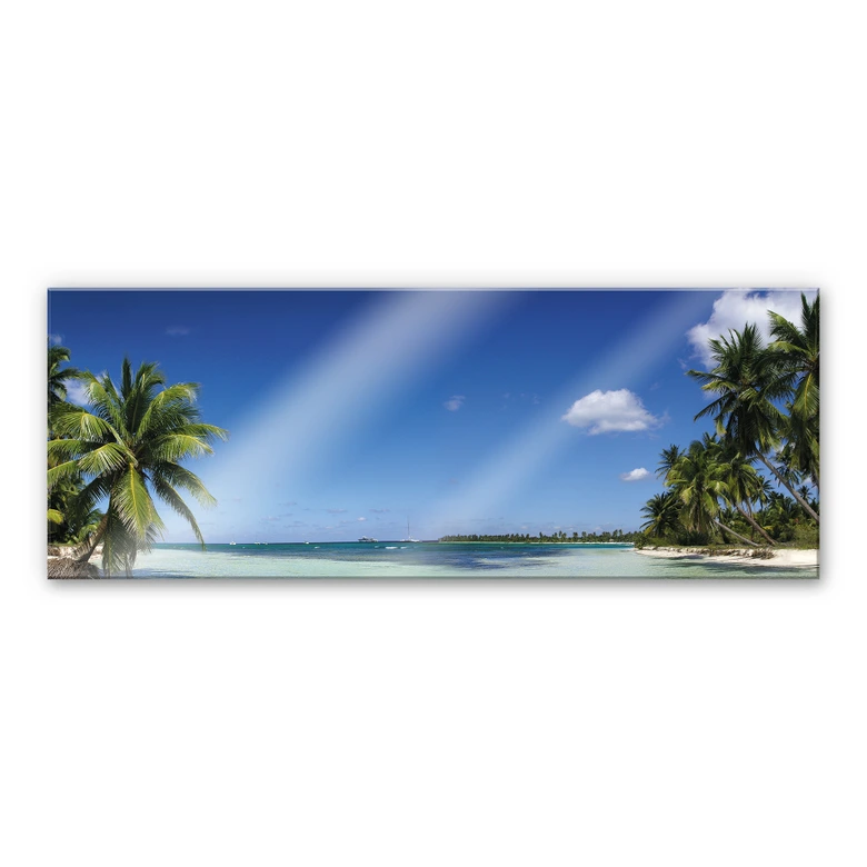 Acrylglas Carribean Flair - Panorama 