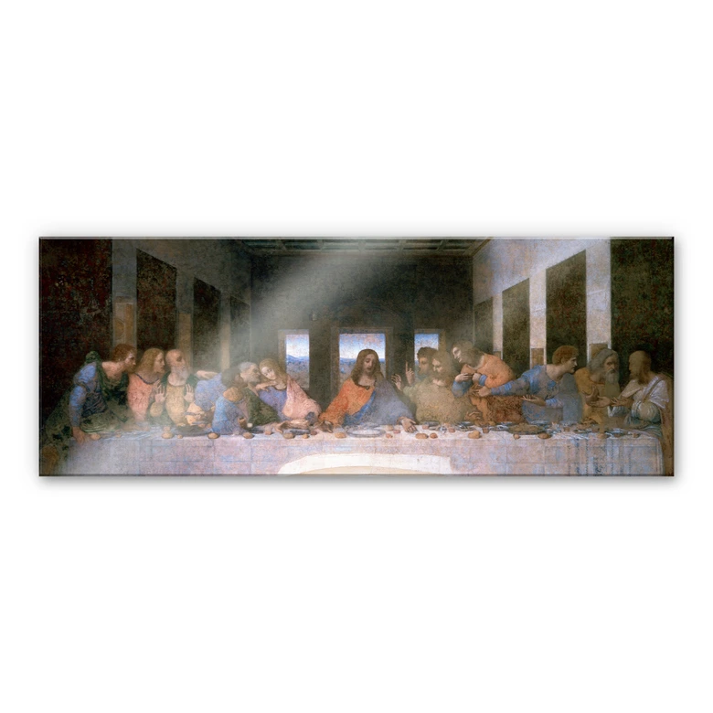 da Vinci - Last Supper - Panorama Acrylic Glass 