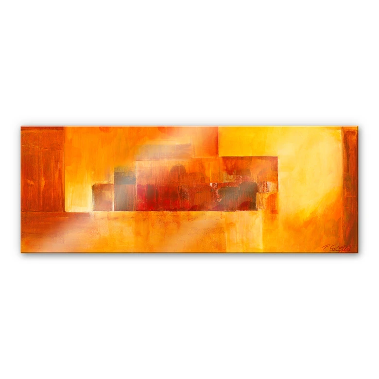Acrylglasbild Schüßler - Indian Summer - Panorama 