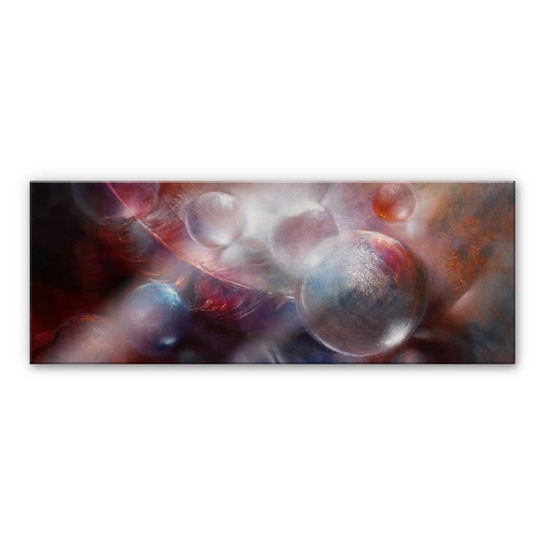 Acrylglasbild Schmucker - Federleicht - Panorama 