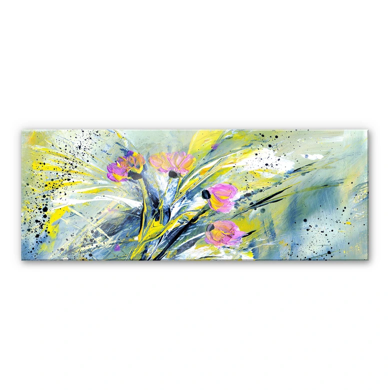 Acrylglasbild Niksic - Flower Rock 'n' Roll 