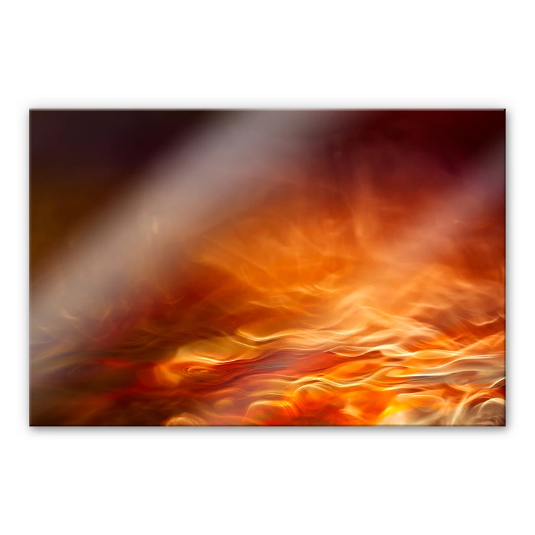 Acrylglasbild Marthinussen - Burning Water 