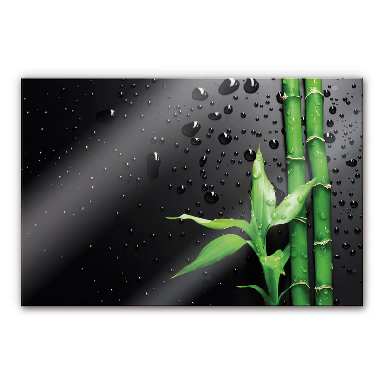 XXL Wanddecoratie Acrylglas Bamboe 