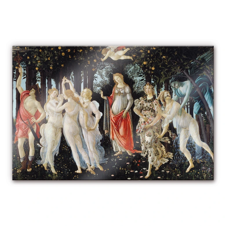Akrylbillede Botticelli - Forår 
