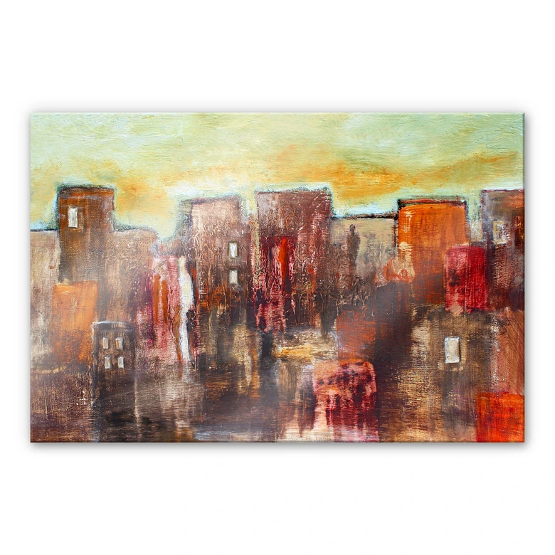 Acrylglasbild Melz - Citylife 