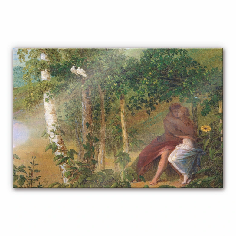 Acrylglasbild Friedrich - Liebespaar 