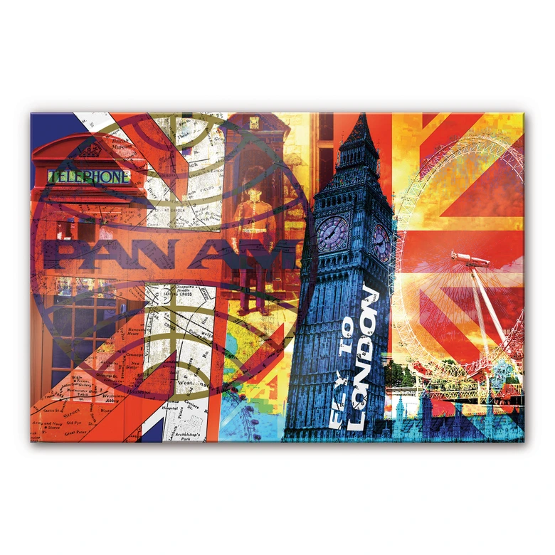 Akrylbillede PAN AM - London 