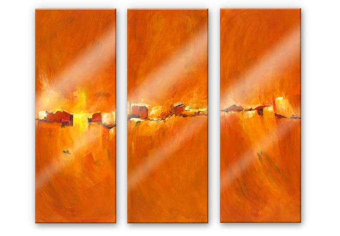 Acrylglasbild Schüßler - Seclan (3-teilig) 