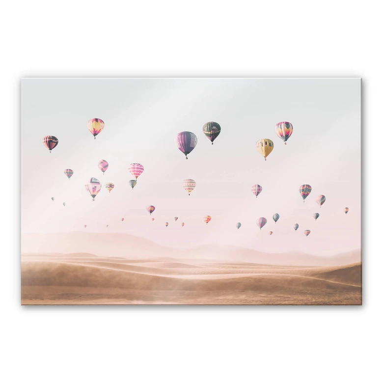 Acrylglasbild Sisi & Seb - Heißluftballons 