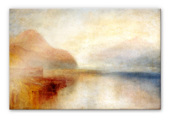 Acrylglasbild Turner - Monte Rosa 