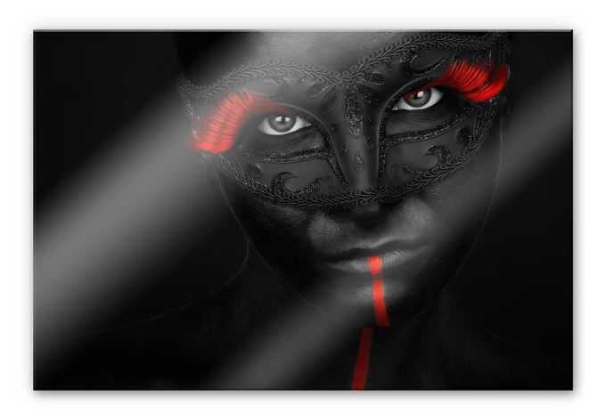 Acrylglasbild Petkov - Dark Passion 