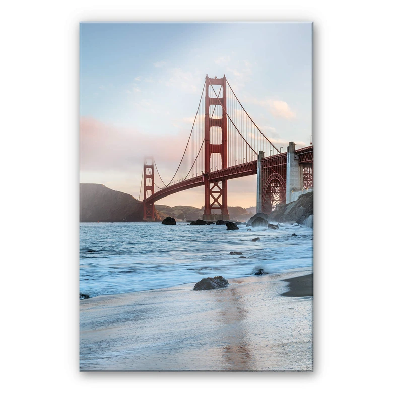 Acrylglasbild Colombo - Golden Gate Bridge 