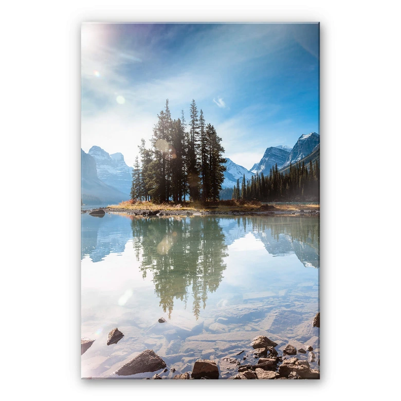 Acrylglasbild Colombo - Jasper-Nationalpark in Kanada 