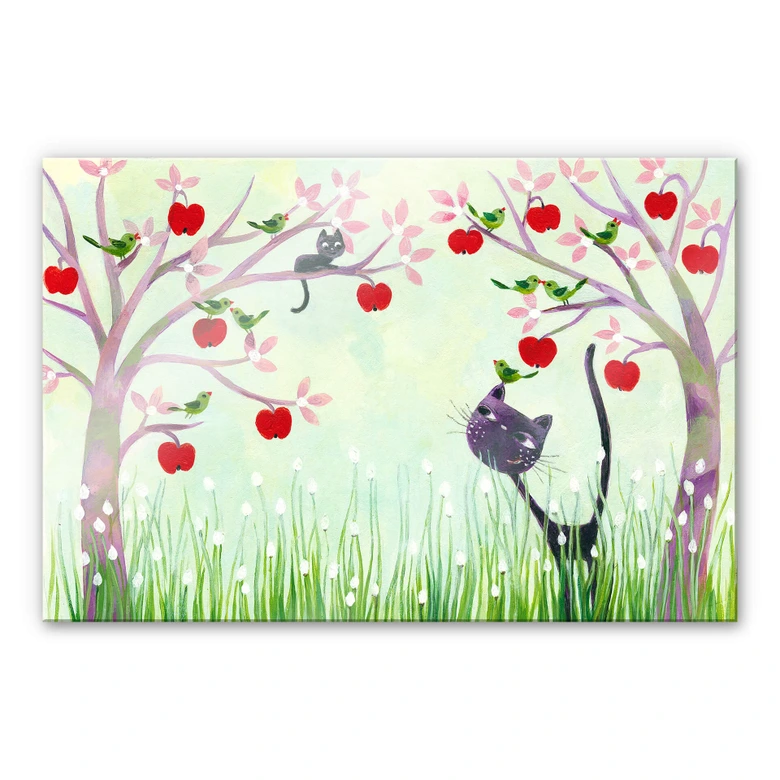 Acrylglasbild Blanz - Katzenbaby 