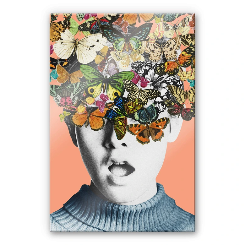 Acrylic Glass Frida Floral Studio - Twiggy Surprise 