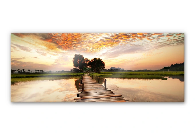 Tableau en verre acrylique - To the other Side - Panorama 