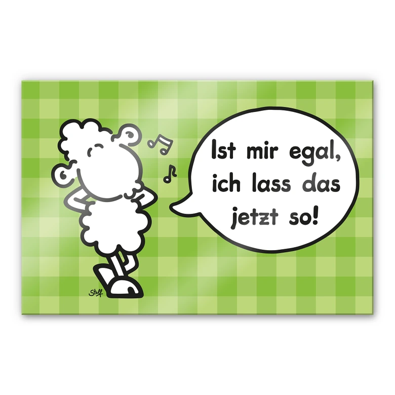 Acrylglasbild sheepworld Worthelden Egal 