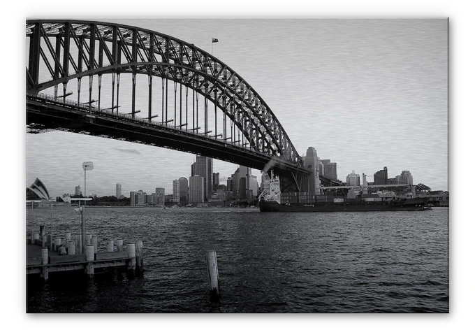 Alu-Dibond Bild Sydney Harbour Bridge 