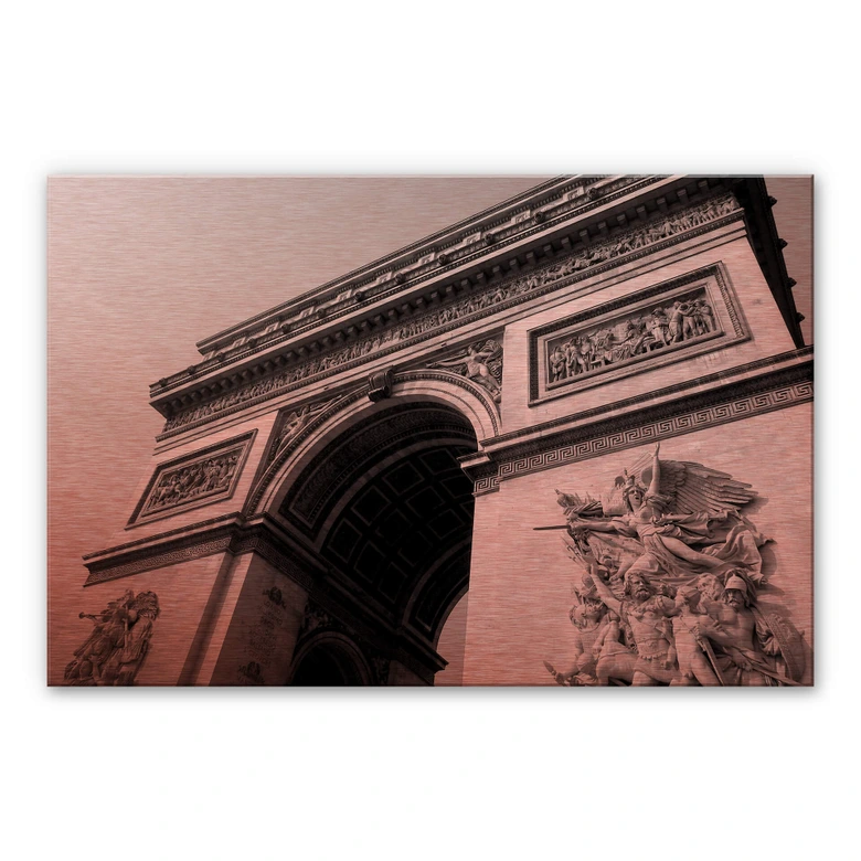 Alu-Dibond Kopereffect – Arc de Triomphe 