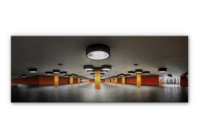 Alu-Dibond Bild Kay PK - Messe Berlin - Panorama 