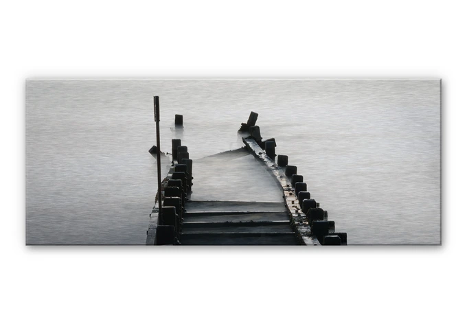 Alu-Dibond Bild Way to nowhere - Panorama 
