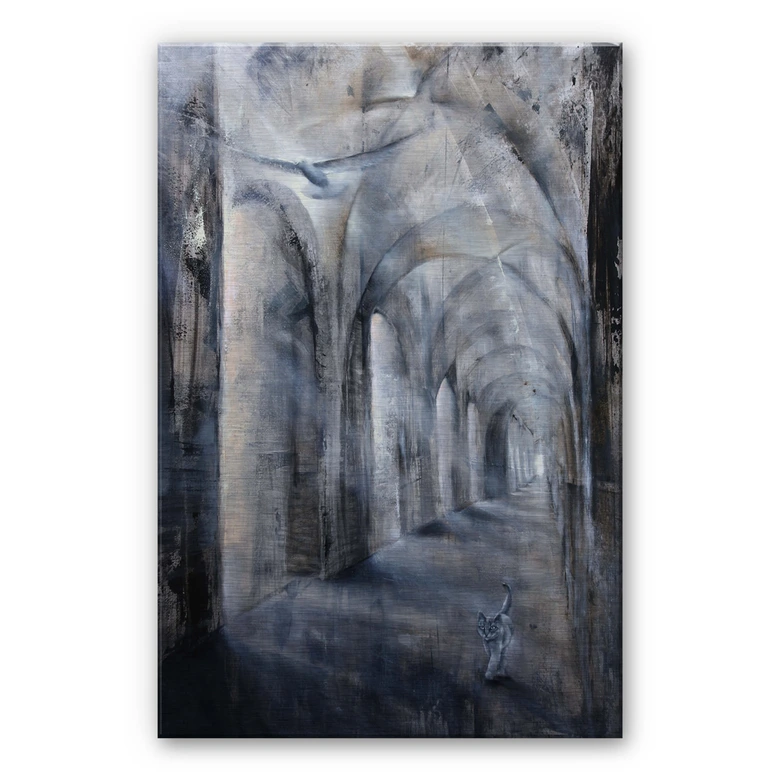 Alu-Dibond Bild Schmucker - Licht und Schatten 