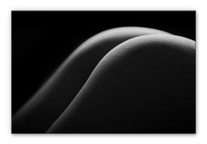 Tableau en Alu-Dibond - Courbes Sexy 