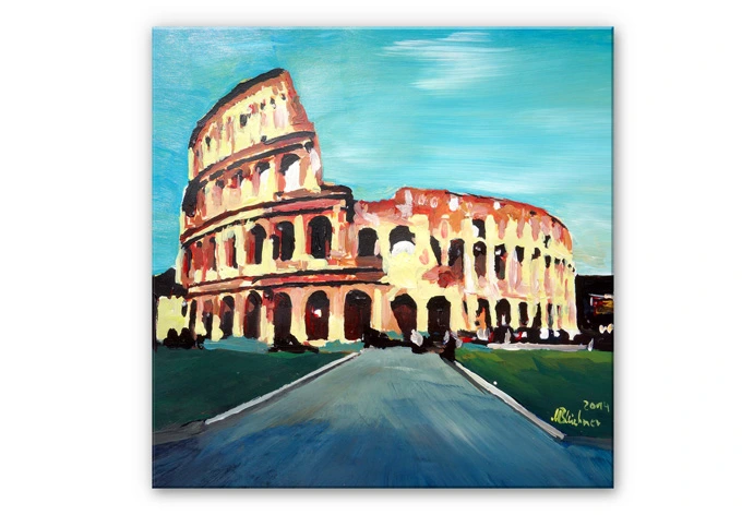 Wandbild Bleichner - Colloseum 