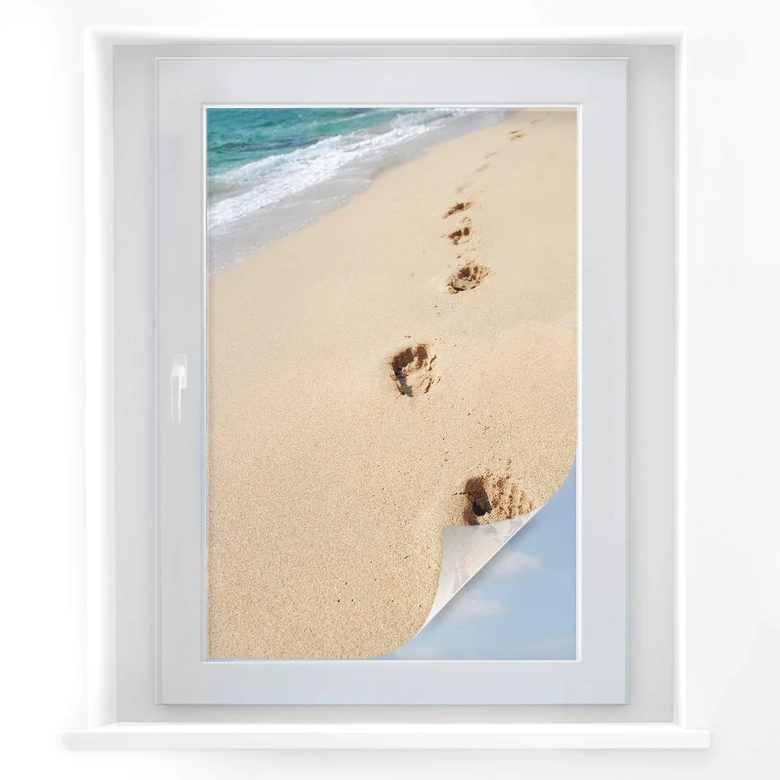 Raamfolie Footsteps 