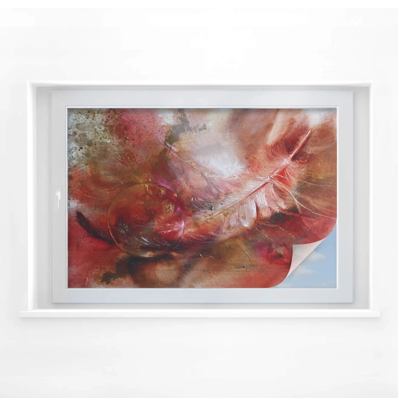 Lámina de privacidad Schmucker - pluma y bola de cristal 