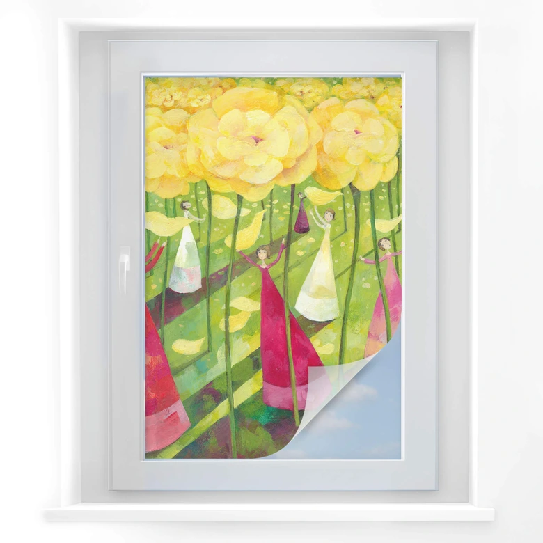 Window foil Blanz – Flowers 