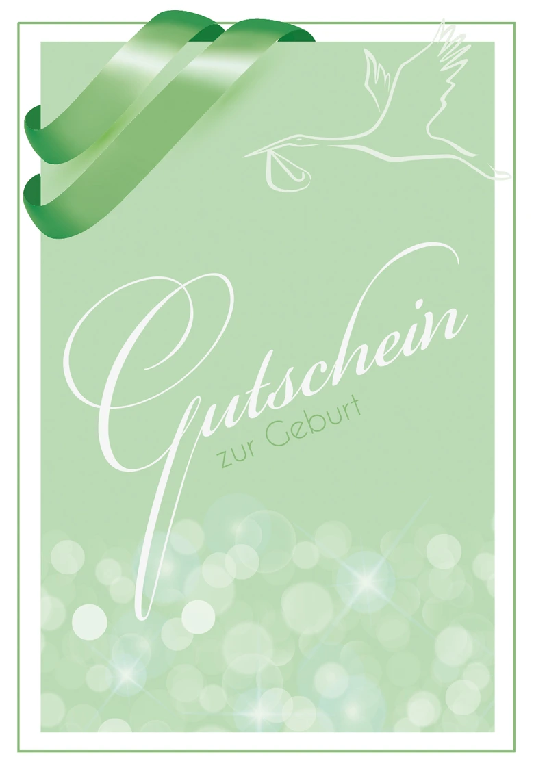 Gutschein Zur Geburt 