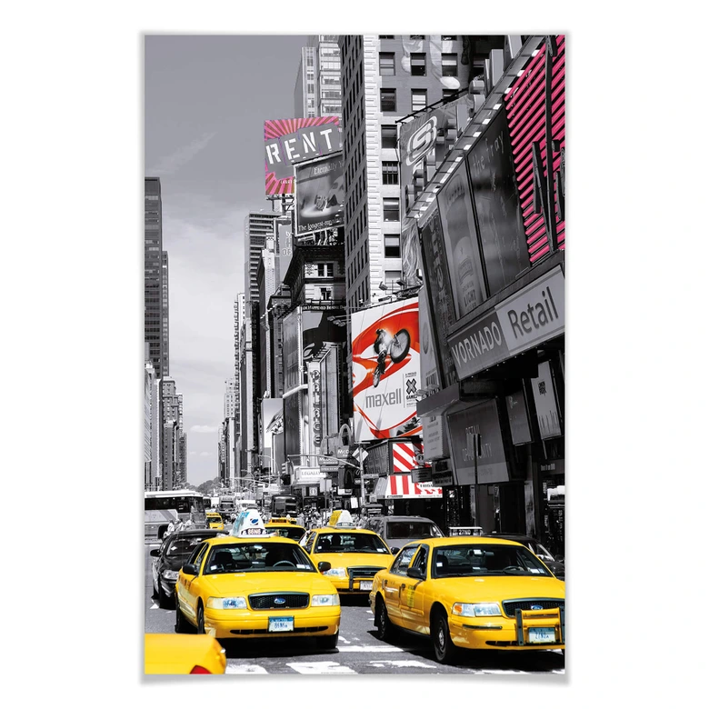 Giant Art® XXL-Poster Times Square II - 115x175 cm 