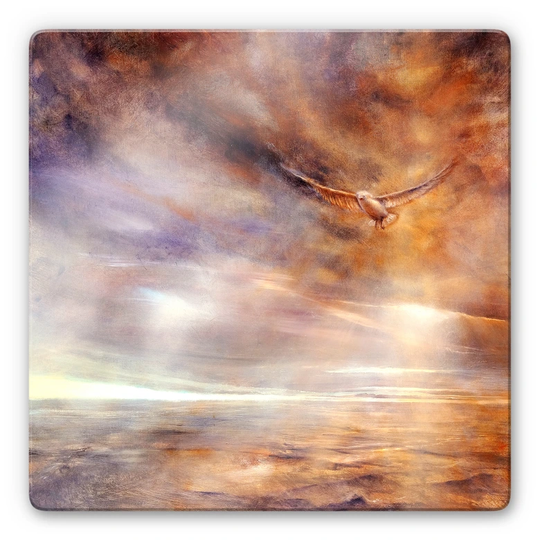 Glasbild - Schmucker - Frei sein 02 