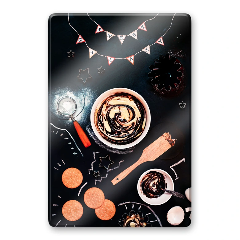 Glasbild Belenko - Sweet Galaxy 