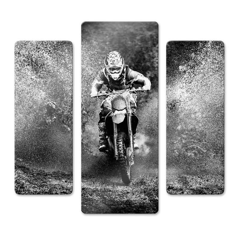 Tableau en verre - Dirty Hobby (tryptique) 
