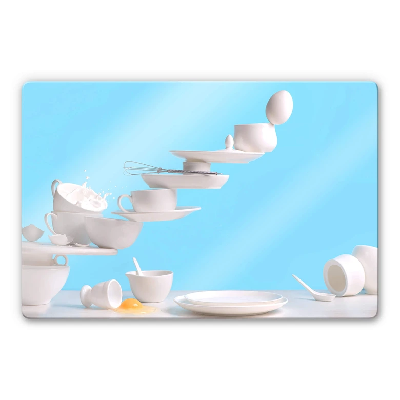 Glasbild Belenko - One touch Omelette 