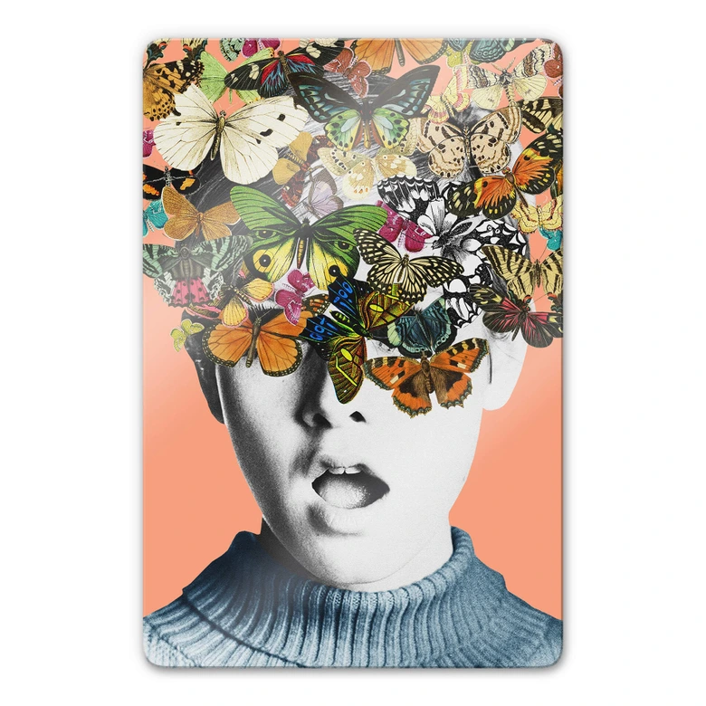 Glass Picture Frida Floral Studio - Twiggy Surprise 