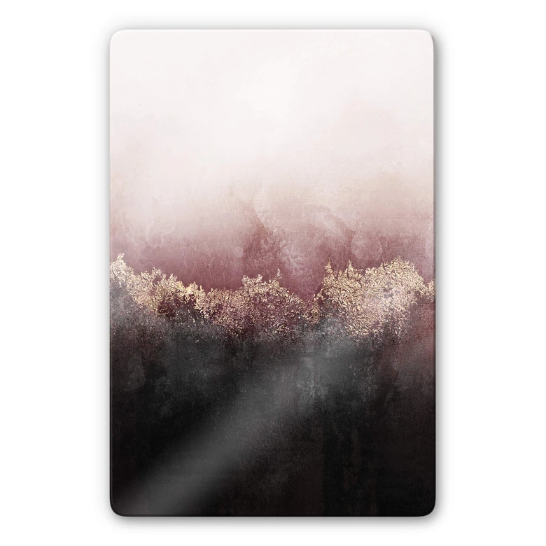 Glasschilderij Fredriksson - Pink Sky 