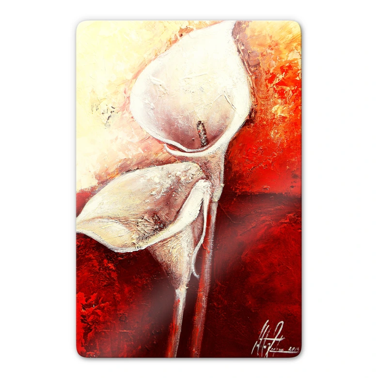 Glasbild Fedrau - Callas 
